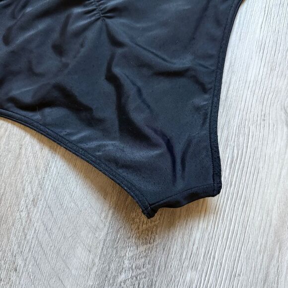 Hollister Black Bikini Bottom Strappy Beach Vacation Large Swimwear - Picture 8 of 10